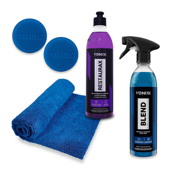 Kit Vonixx = Blend + Restaurax + Toalha + 2x Aplicadores