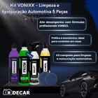 Kit Vonixx – Limpeza E Restauração Automotiva 5 Peças