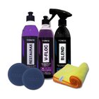 Kit Vonixx: Cera, Lava Autos, Flanela E Aplicador