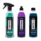 Kit Vonixx Moto-v Shampoo + Restaurax + Sintra Fast 500ml