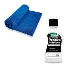 Kit Vonixx Toalha Microfibra + Renova Plástico Revitalizador