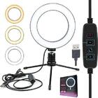 Kit Youtuber Microfone Lapela Celular Iluminador Ring Light