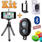 Kit Youtuber Tripé Celular Universal + Iluminador Ring Light