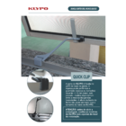 KLYPO MAX Limitador Da Abertura De Janela Basculante 18 cm Ci