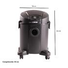 Kronos 23 - Aspirador Água E Pó Compacto - 21l - 1400w - Prof