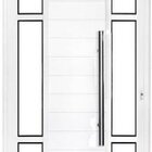 L. Branca Porta Lambril C/puxador Vision 6 Vidros 2,10  X 0,9