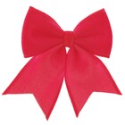 Laço Liso Vermelho 14x17x2cm Cromus