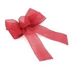 Laço Liso Vermelho 30x20x5cm Cromus