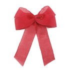 Laço Liso Vermelho 30x20x5cm Cromus