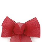 Laço Liso Vermelho 30x20x5cm Cromus