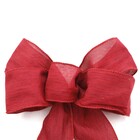 Laço Liso Vinho 5x25x35cm Cromus