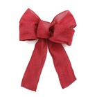 Laço Liso Vinho 5x25x35cm Cromus