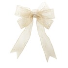 Laço Telado Ouro 36x23x4cm Cromus