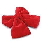 Laço Veludo Vermelho 20x25x3cm Cromus