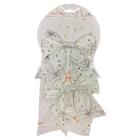 Laços Natalinos Decorativos 2 Peças Branco - Casambiente Nata