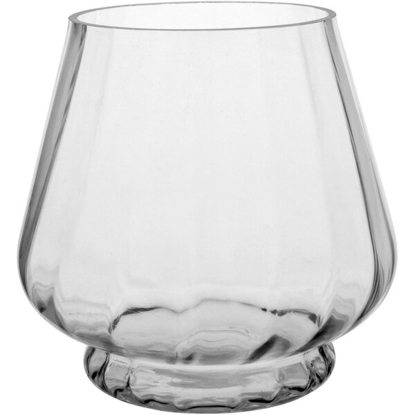 Lacus Vaso Decorativo Enfeite 17x17x17cm Vidro Transparente