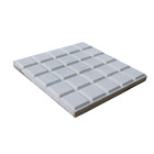 Ladrilho Hidráulico 25 Quadros Branco 20x20cm Cimartex