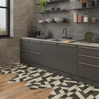 Ladrilho Hidráulico Hexagonal Catan Chumbo 21x18cm Oficina Yby