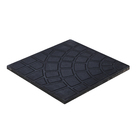 Ladrilho Hidráulico Firenze Preto 30x30cm Cimartex