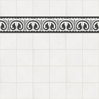 Ladrilho Hidráulico Quadrado Fonte Chafariz Preto e Cinza 20x20cm Oficina Yby