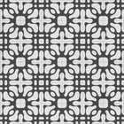 Ladrilho Hidráulico Quadrado Organic Preto e Branco 20x20cm Oficina Yby