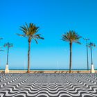 Ladrilho para Calçada Copacabana 20x20cm Cimartex