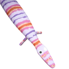 Lagarto Madeira Ilha Do Ferro G - Rosa/roxo/vermelho