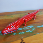 Lagarto Teiú Ilha Do Ferro Madeira G - Vermelho