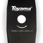 Lamina 2 Pontas 300mm Toyama