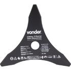 Lâmina 3 Pontas Para Roçadeira 255x25,4x3,0mm - Vonder