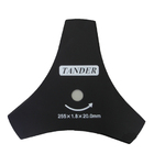 Lâmina de 3 pontas, tamanho 255mm x Furo 20,0mm x Espessura 1