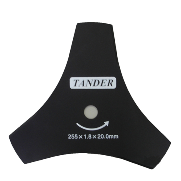 Lâmina de 3 pontas, tamanho 255mm x Furo 20,0mm x Espessura 1