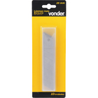 Lâmina de Estilete 25mm Tubete com 10 peças Vonder