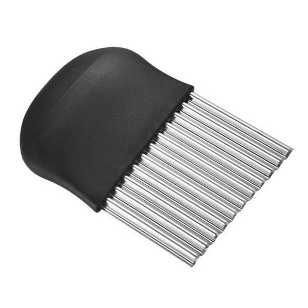 Lâmina De Onda Bitfly De Aço Inoxidável Faca De Batata Chip S