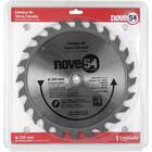 Lâmina De Serra Circular Vídea 250mm 24 Dentes Nove54