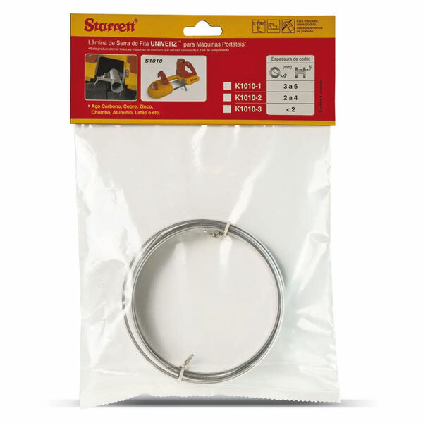Lâmina De Serra Fita Soldada 14-18/p - 1 14m Starrett K1010-2