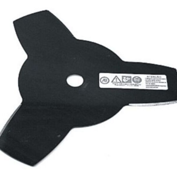 Lâmina Faca 3 Pontas 255mm X Furo 1 Polegada X 1 6mm