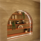 Lâmina Mineral Travertine Cor Mesclado Cinza/branco - 120 X 6