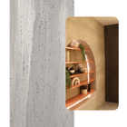 Lâmina Mineral Travertine Cor Mesclado Cinza/branco - 120 X 6