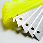 Lâmina para  Estilete Largura 9 mm Cartela c/ 10 Unidades