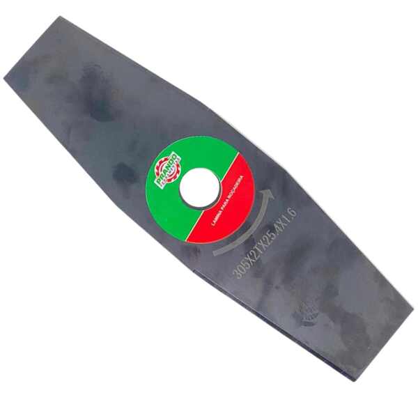 Lâmina Para Roçadeira Ferro 305 Mm X 2t X 25 4 X 1 6 Mm Prando