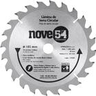 Lamina Serra Circular Vídea 185x20x2,2mm 24 Dentes 7200 Rpm