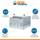 Laminador De Massa Cilindro Elétrico 42 X 33 X 48 Cm Compacto