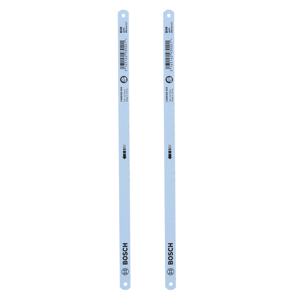 Lâminas de Arco de de Serra para Madeira, Metal, Alumínio e Plástico 300mm 18D 2608003027-000 2 Peças Bosch