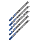 Lâminas com 5 peças Tico-Tico Corte Básico Metal 2,5-6mm T118B Bosch