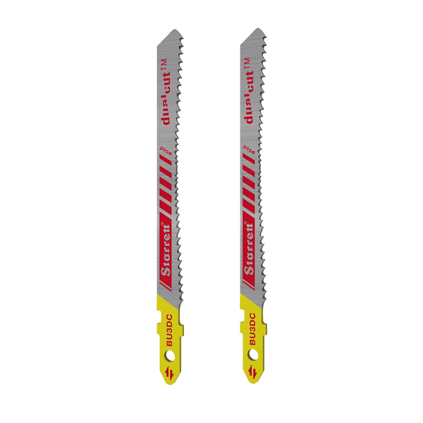 Lâminas de Serra Tico-Tico para Madeira 6-30mm BU3DC-2 2 Peças Starrett