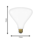 Lamp Fil Led R140 Leitosa 6w Biv GMH