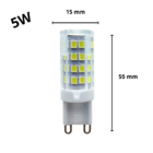 Lampada Bipino Led Blbg-g9 5w Bf 127v