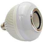 Lampada Bluetooth Led Caixa Som Music Rgb + Controle Remoto