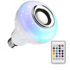 Lâmpada Bluetooth Led Rgb Com Som E Controle Remoto
